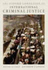 Image for The Oxford companion to international criminal justice