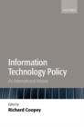 Image for Information technology policy  : an international history