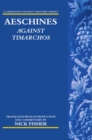 Image for Against Timarchos