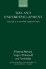 Image for War and Underdevelopment: Volume 2: Country Experiences