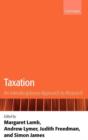 Image for Taxation : An Interdisciplinary Approach to Research