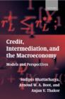 Image for Credit, intermediation, and the macroeconomy  : models and perspectives