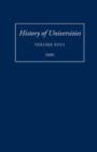 Image for History of Universities: Volume XVI (1)