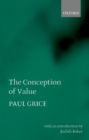 Image for The Conception of Value
