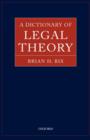 Image for A Dictionary of Legal Theory