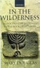 Image for In the wilderness  : the doctrine of defilement in the Book of Numbers