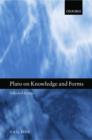 Image for Plato on knowledge and forms  : selected essays