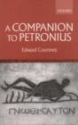 Image for A Companion to Petronius