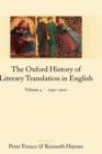 Image for The Oxford history of literary translation in EnglishVol. 4: 1790-1900