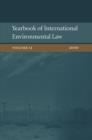 Image for Yearbook of international environmental lawVol. 11: 2000