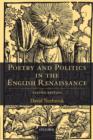 Image for Poetry and politics in the English Renaissance