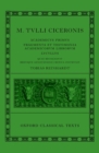 Image for Cicero: Academica (Academicus Primus, Fragmenta et Testimonia Academicorum Librorum, Lucullus)