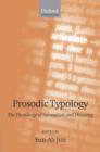 Image for Prosodic Typology