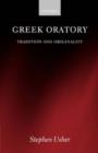 Image for Greek oratory  : tradition and originality