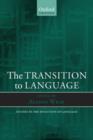 Image for 23: The Transition to Language