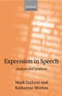 Image for Expression in Speech