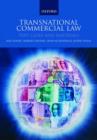 Image for Transnational commercial law  : text, cases and materials