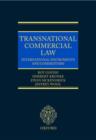 Image for Transnational commercial law  : international instruments and commentary