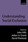Image for Understanding Social Exclusion