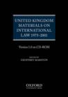 Image for United Kingdom Materials on International Law 1975-2001