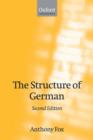 Image for The Structure of German