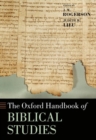 Image for Oxford handbook of biblical studies