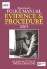 Image for Evidence and Procedure 2003