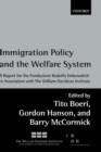 Image for Immigration policy and the welfare state  : a report for the Fondazione Rodolfo Debendetti