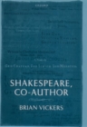Image for Shakespeare, co-author  : a historical study of the five collaborative plays