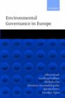 Image for Environmental Governance in Europe