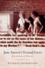 Image for Jane Austen&#39;s Textual Lives