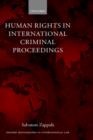 Image for Human Rights in International Criminal Proceedings
