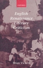 Image for English Renaissance Literary Criticism