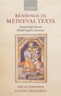 Image for Reading in medieval texts