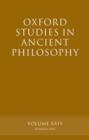 Image for Oxford Studies in Ancient Philosophy, Volume XXIV