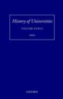 Image for History of universitiesVol. 18/2