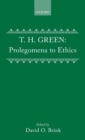 Image for Prolegomena to Ethics