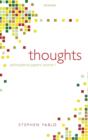 Image for Thoughts  : papers on mind, meaning, and modality