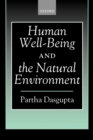 Image for Human Well-Being and the Natural Environment