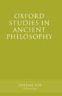 Image for Oxford Studies in Ancient Philosophy volume XXV