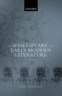 Image for On Shakespeare and Early Modern Literature