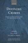 Image for Defining Crimes