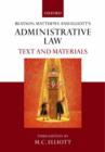 Image for Beatson, Matthews And Elliot&#39;s Administrative Law: Text And Materials
