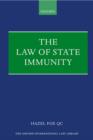 Image for The Law of State Immunity