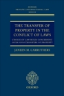Image for The Transfer of Property in the Conflict of Laws