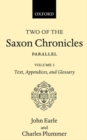 Image for TWO SAXON CHRONICLES VOL 1 C