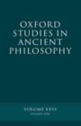 Image for Oxford Studies in Ancient Philosophy XXVI