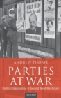 Image for Parties at war  : political organization in Second World War Britain