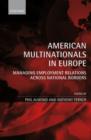 Image for American Multinationals in Europe