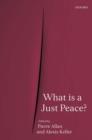 Image for What is a Just Peace?